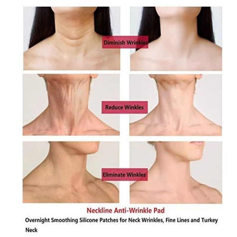 Anti-Wrinkle Silicone Neck Pad